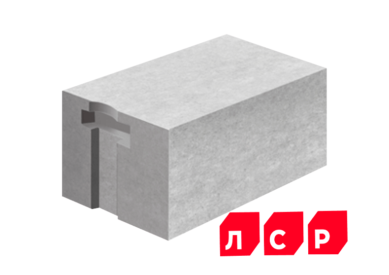 Газобетон ЛСР Сертолово D400 200х250х625 мм фото 0