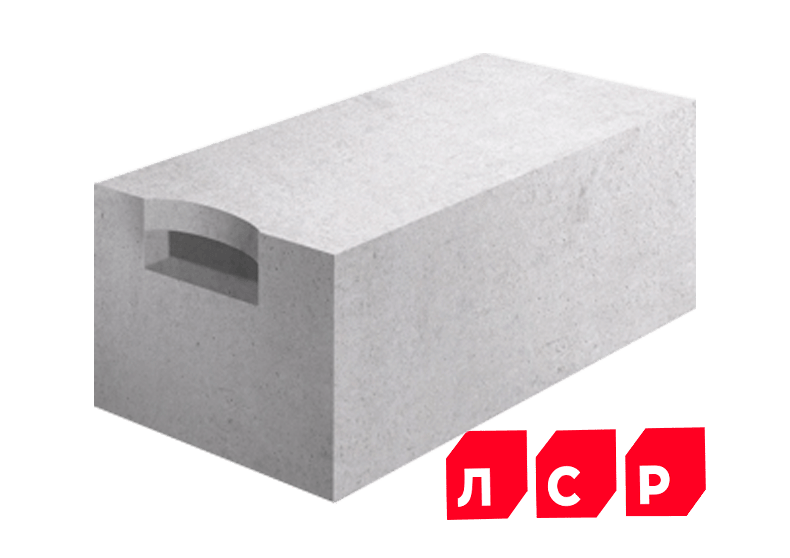 Газобетон ЛСР Сертолово D200 250х250х625 мм